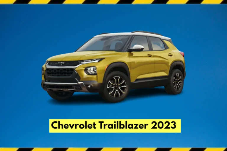 Chevrolet Trailblazer 2023 [Price And Configuration]