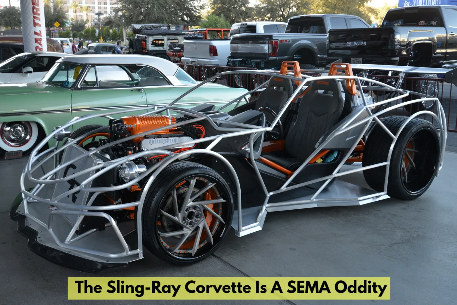 Why The Sling-Ray Corvette Is A SEMA Oddity