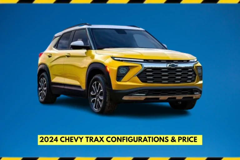 Best Chevrolet Trax Configuration 2024 [Detail & Price]