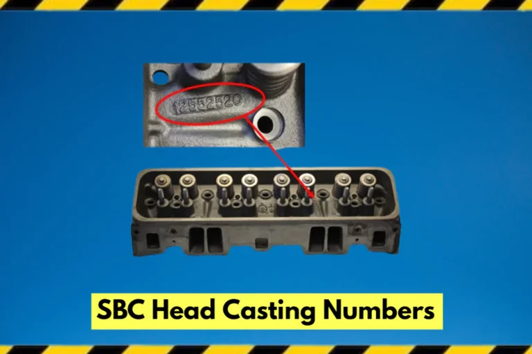 SBC Head Casting Numbers [Lookup & Full List]