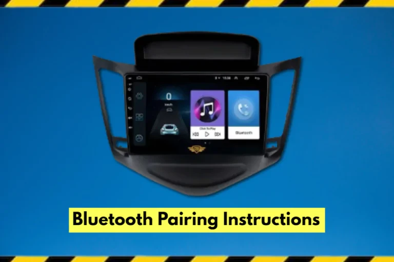 Chevy Cruze Bluetooth Pairing Instructions [Step-By-Step]