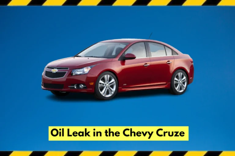 [Solution] The Passenger Side Oil Leak In The Chevy Cruze